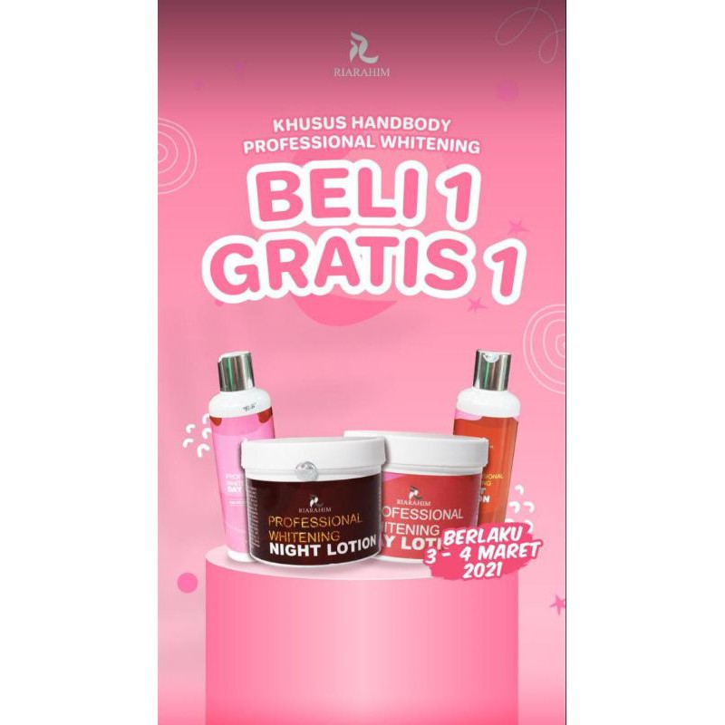 BUY 1 GET 1 FREE PROFESIONAL WHITENING RR