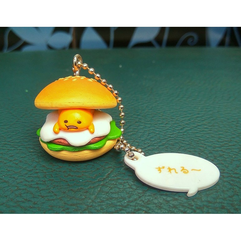 Gantungan Kunci Strap HP Figure Tamago with Burger