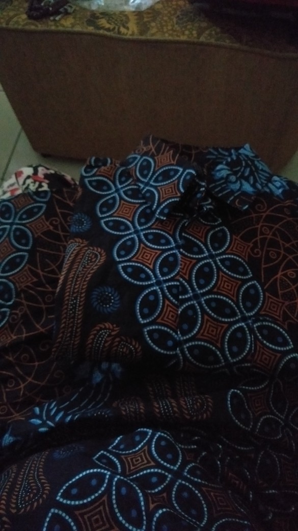 Maura Couple - Sania Ruffle Batik Couple Ori Ndoro Jowi Dnt