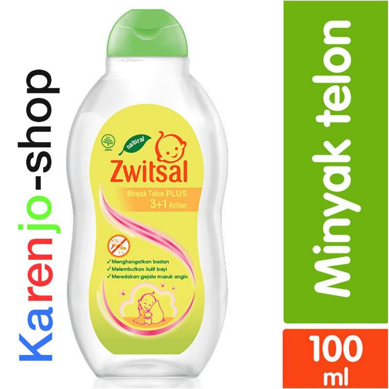 Jual ZWITSAL Natural Minyak Telon Plus 100 Ml Indonesia|Shopee Indonesia