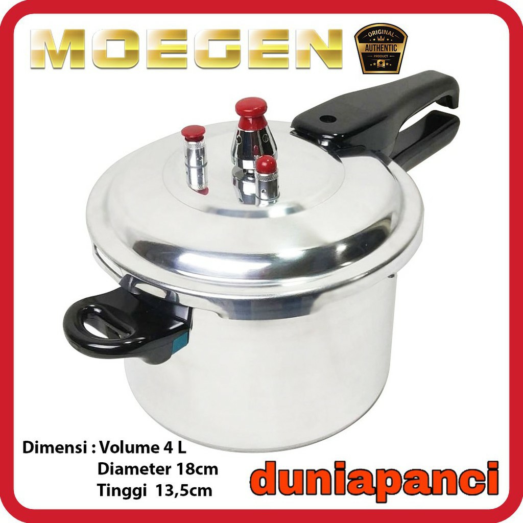 MOEGEN PANCI PRESTO 4 LITER PELUNAK DAGING PRESTO ORIGINAL SERBAGUNA