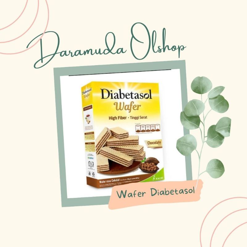 

DIABETASOL WAFER SNACK DIABET 100GR ( 2X50GR)