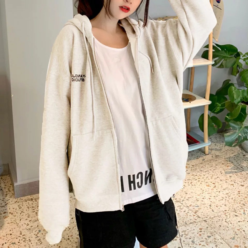 Hoodie Zipper Wanita Oversize Tebal Korean Style Hodie Ziper Wanita Murah Tebal Premium Sweater Zipper Oversize Zipper Hoodie Wanita Korea Hoddie Cewek Oversize Korean Style Hoodie Cewek Kekinian Oversize Zipper
