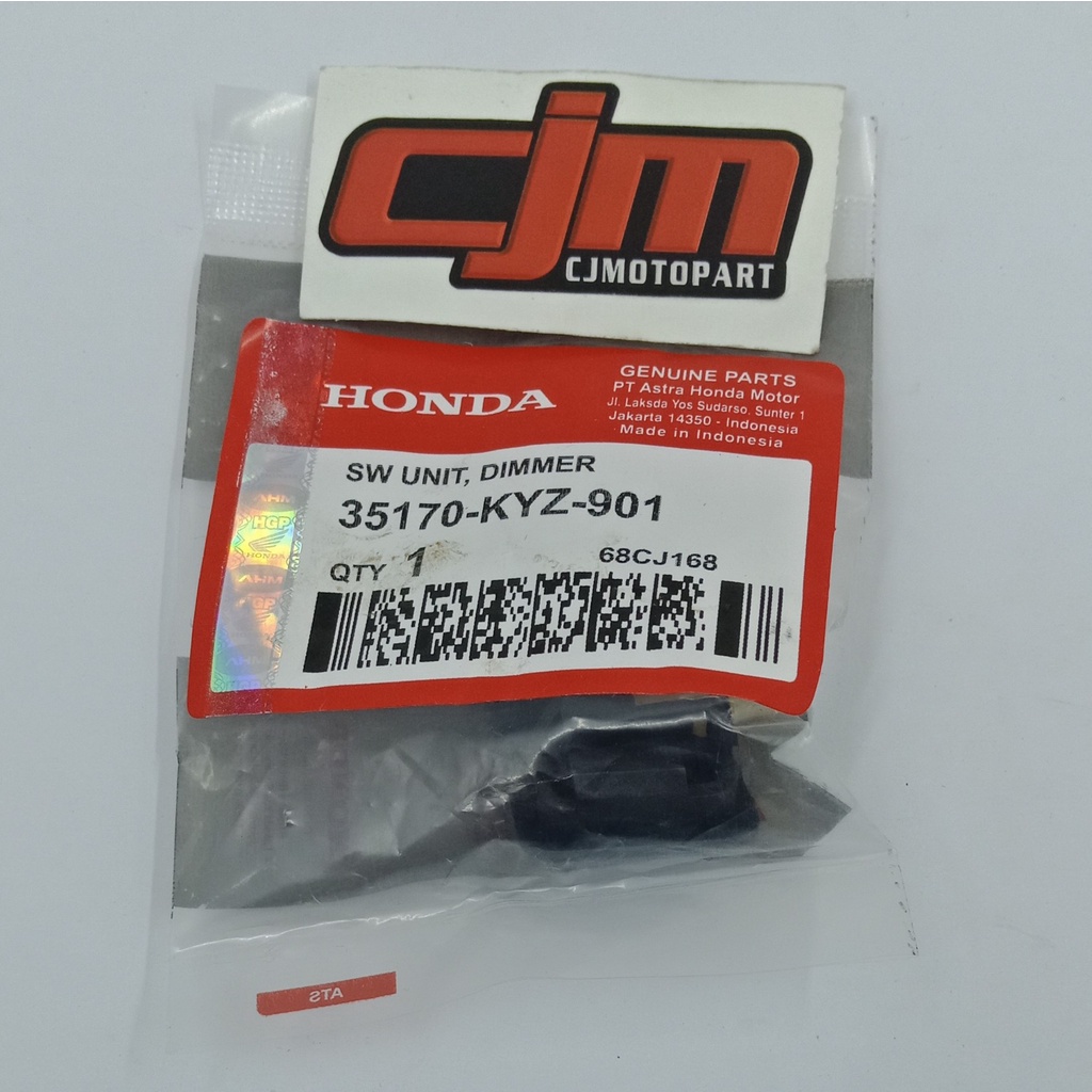 TOMBOL LAMPU DIM 3 TITIK KYZ ALL MATIC HONDA