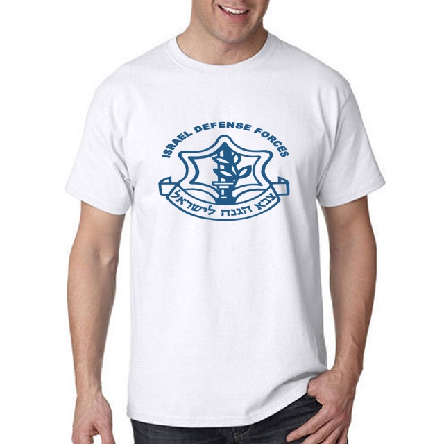 Kaos Israel Defense Forces IDF Tshirt Unisex Casual Cotton Tees New Arrival T-SHIRT