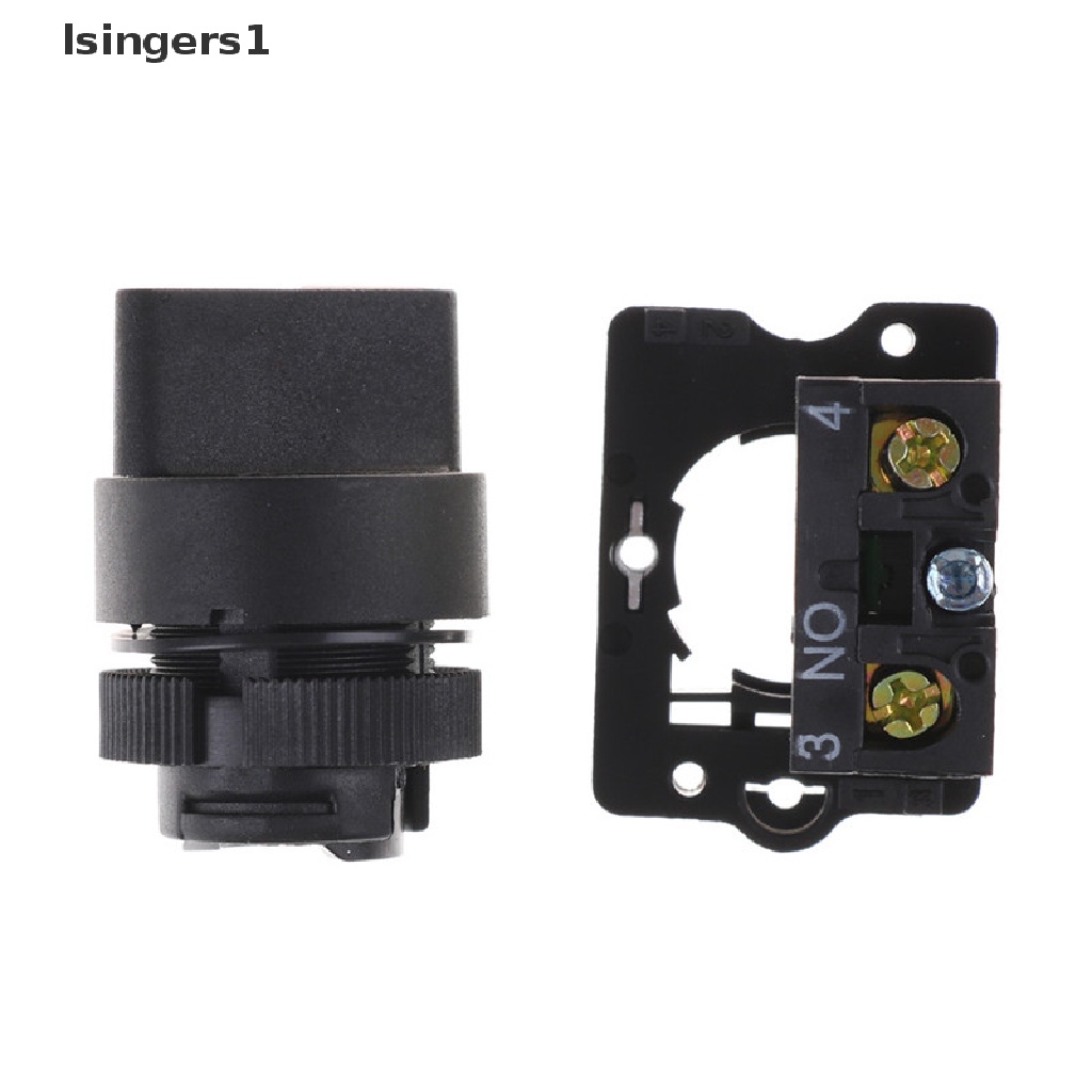 (lsingers1) Saklar Switch On / Off 2 Posisi 1 NO 10A 600V AC XB2-ED21 EJ21