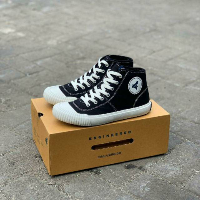 Brodo Vulcan High Classic Black White