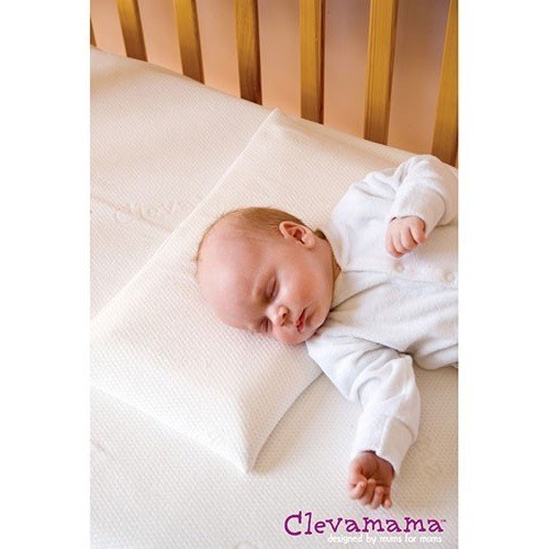 ClevaMama Supporting Baby Pillow Bantal Bayi Cegah Kepala Datar Peyang