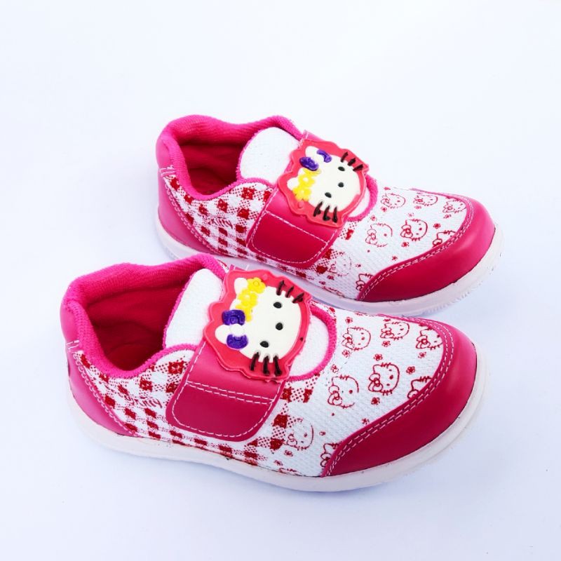 Sepatu anak perempuan/cewek SD dan TK lucu Hello Kitty 26-30