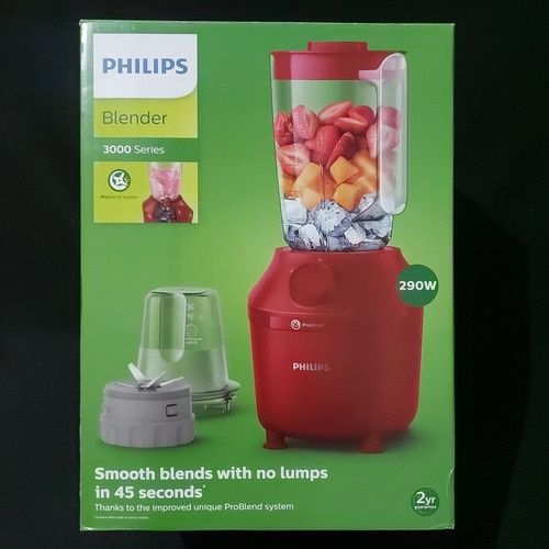 PHILIPS Blender Plastik 1 Liter HR 2042 HR2042 philips