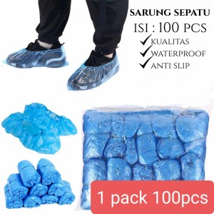 Shoe Cover Pelindung Alas kaki sandal sepatu onemed 100pcs