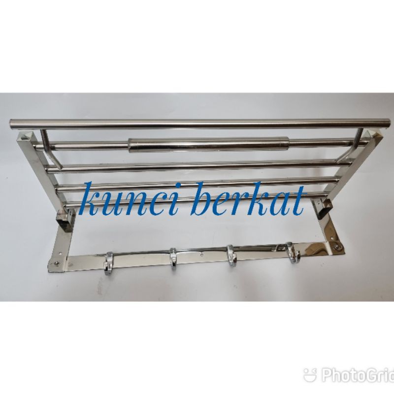 Gantungan Handuk 5 Baris/Gantungan Baju/Hanger