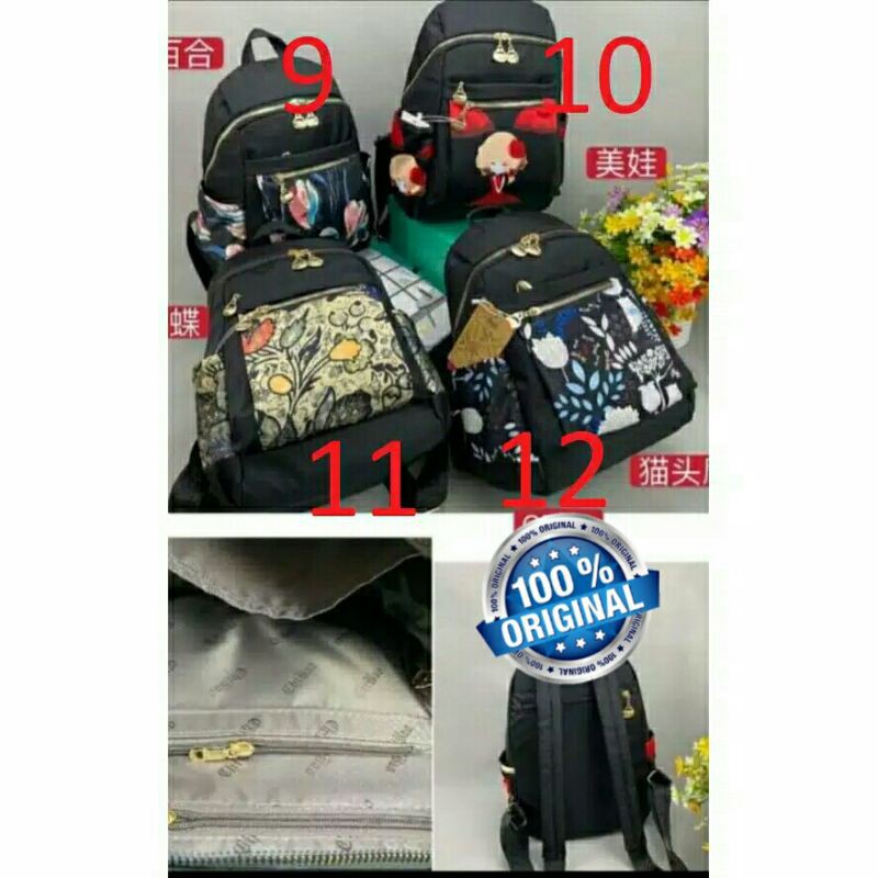 Original Tas Ransel CHIBAO Motif Terbaru High QUALITY Import Anti Air SUPER