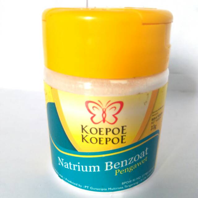 

Natrium Benzoat 33gr Koepoe