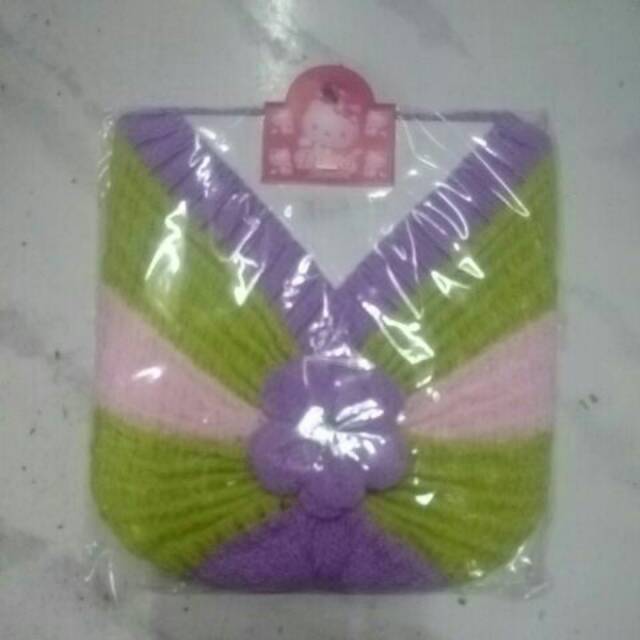 Turban rajut/turban wol/turban bayi lucu