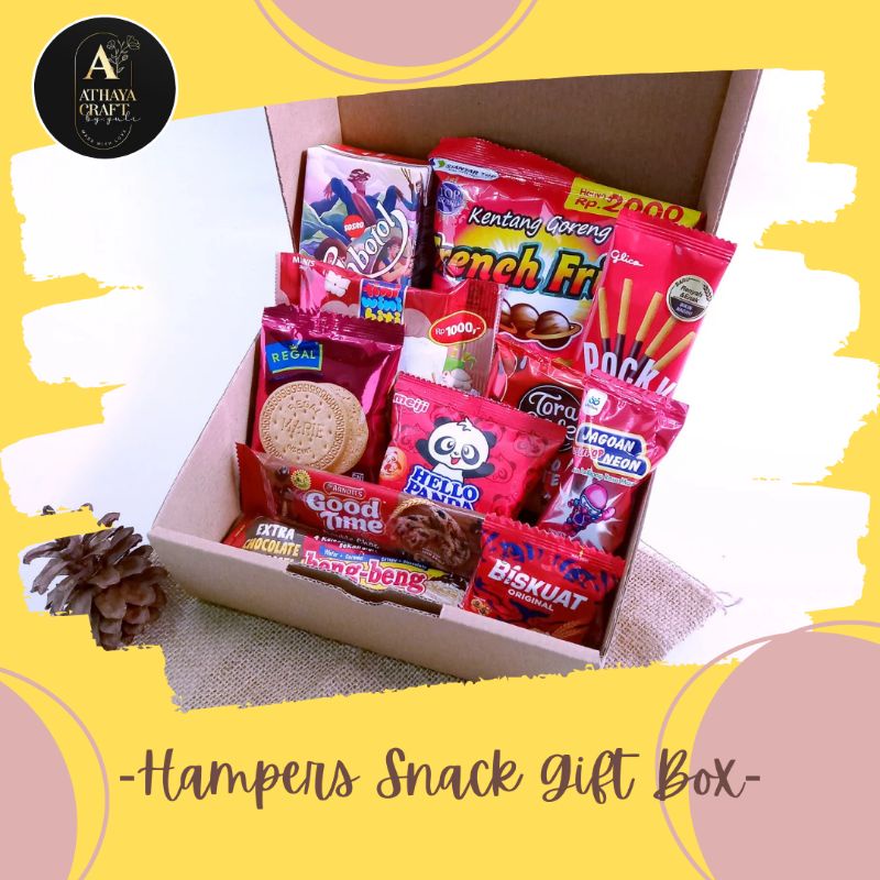 

Hampers Snack Ulang Tahun/Hampers Lebaran/Hampers Ramadhan/Hampers Aqiqah/Snack Box/Gift Box