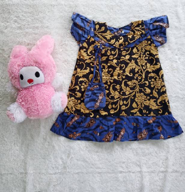 BAJU BATIK ANAK, DRESS BATIK ANAK