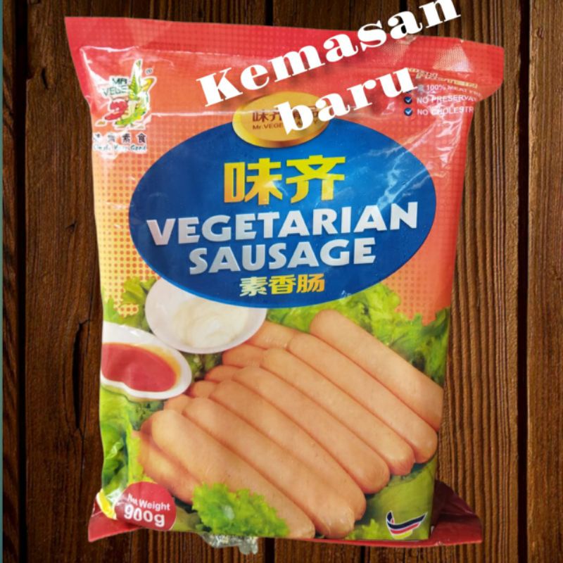 

MR.VEGE SOSIS VEGETARIAN 1KG