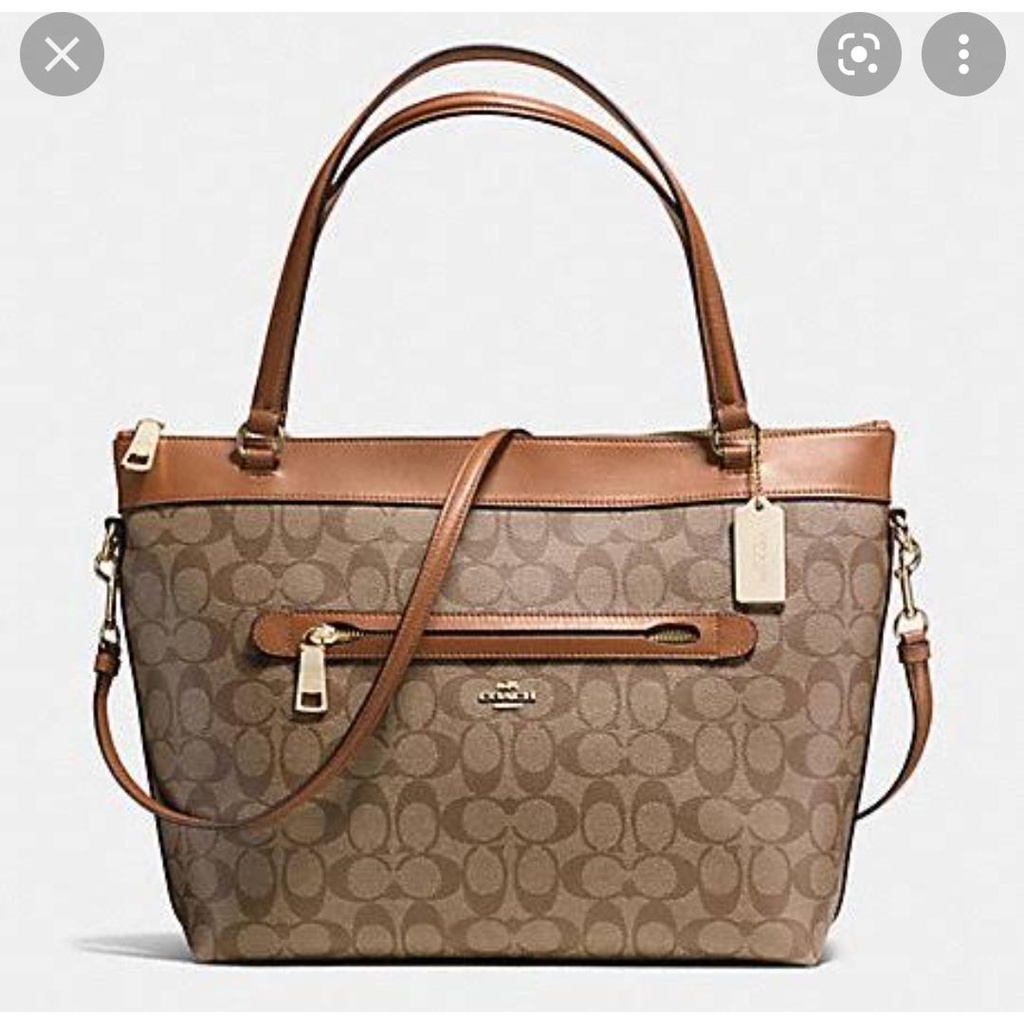 Tas Coach Tyler Signature Saddle New Original