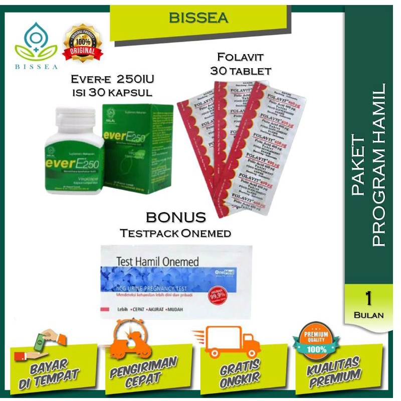 PAKET PROMIL PROGRAM HAMIL UNTUK 1 BULAN-Paket F