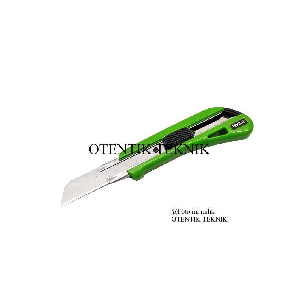 

TEKIRO PISAU CUTER BESAR 18 MM - CUTTER KNIFE 18MM - KATER - CUTER