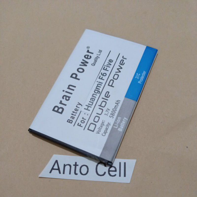 Baterai batre Huangmi F6 Five Huang mi F 6 Five Double power