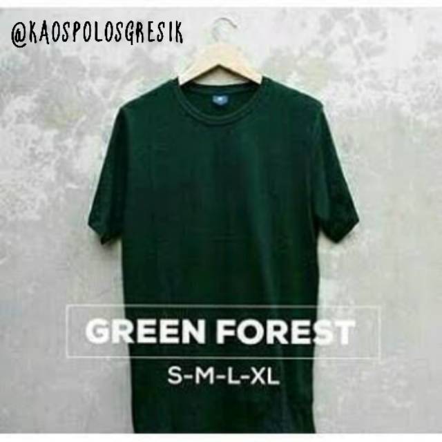 Kaos Polos Green Forest - Kaos Polos - Combed 30s