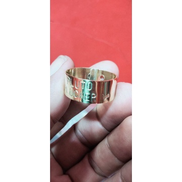 gelang kaki ayam Bangkok. harga per 1 biji.