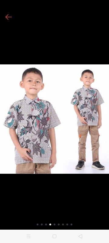 Batik Couple Keluarga Terbaru Sania Ruffle Ori Ndoro Jowi Dnt Merpati Putih