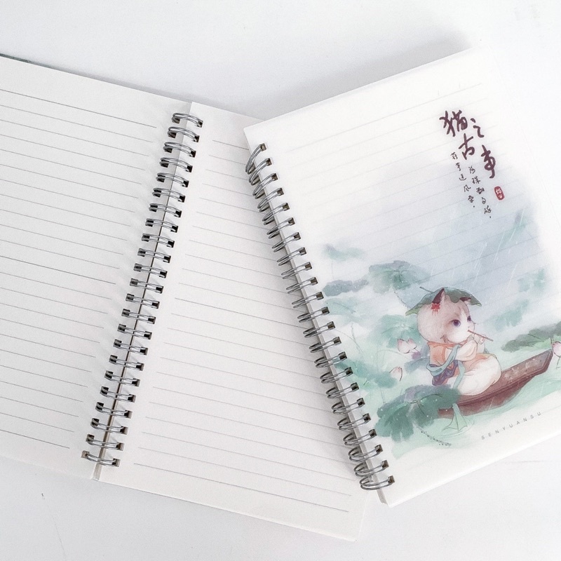 

NOTEBOOK SPIRAL A5 (cat 1958) - buku tulis spiral A5 buku binder spiral notebook buku tulis jurnal buku A5 diary buku tulis cacatan plastic cover