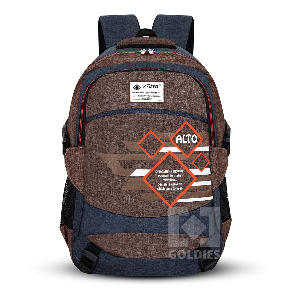 Tas Ransel Alto Outdoor Sport FREE Raincover Original Pria Dan Wanita Untuk Sekolah Dan Kerja - Distributor Tas