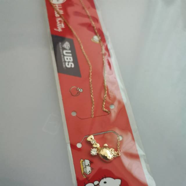 Kalung hello kitty pita mata kadar 375