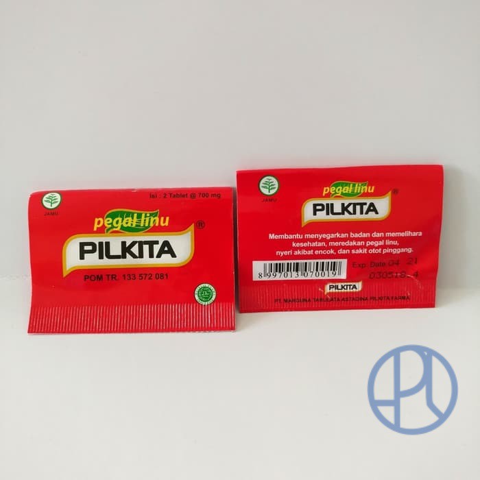 PILKITA PEGAL LINU 1 strip (isi 2 tablet) PIL KITA