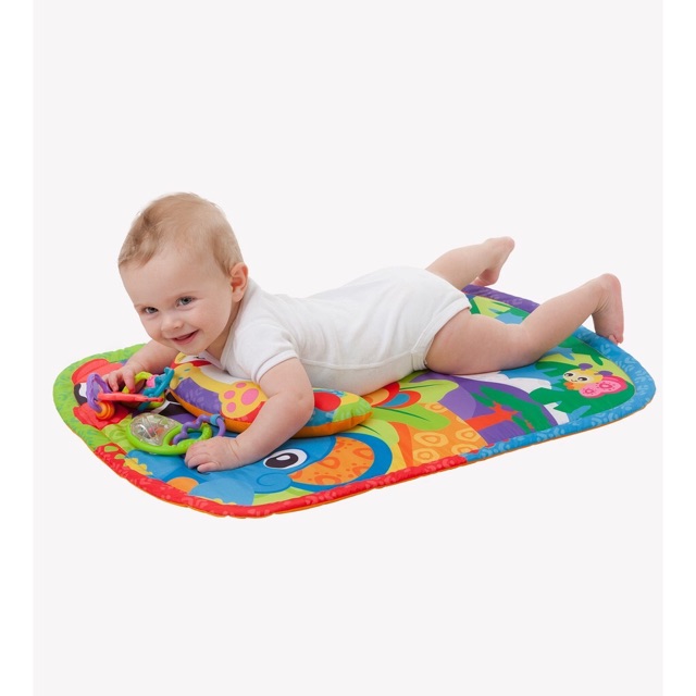 Playgro Zoo Play Time Tummy Mat &amp; Pillow