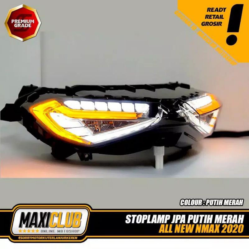 lampu stop led jpa belakang yamaha nmax new 2020 dari nemo brand