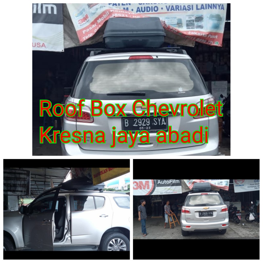 ROOF BOX CHEVROLET CAPTIVA DENGAN KAPASITAS BESAR
