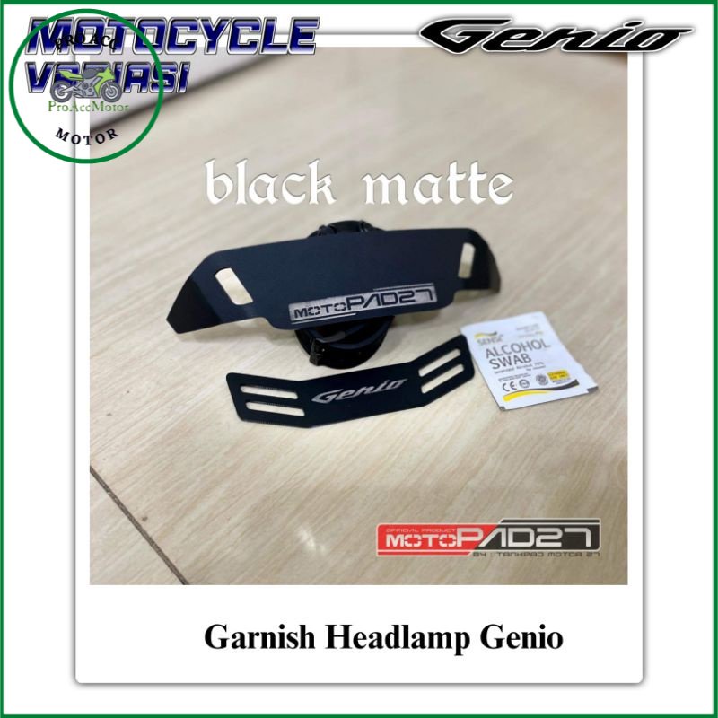 Garnish Lampu Depan Genio Garnis Cover Lampu Depan Genio (bisa cod)