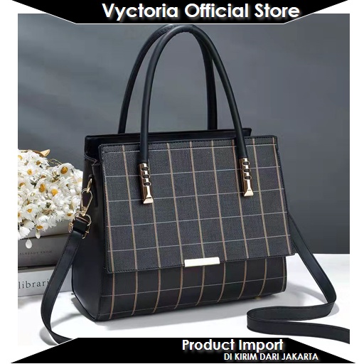 (COD) Vyctoria VOS3447 Tas Selempang Wanita Murah Import Handbag Promo BQ3447 JT3332 GT1963 3447 3332 1963