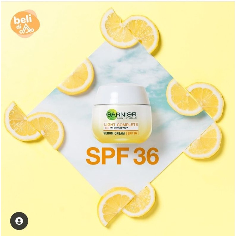 Garnier cream siang spf 35