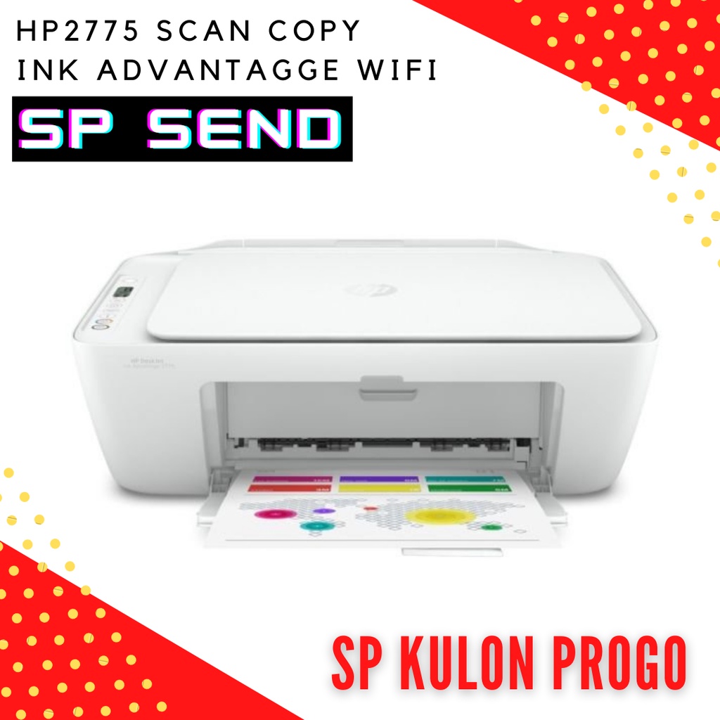PRINTER HP 2775 WIFI SCAN COPY
