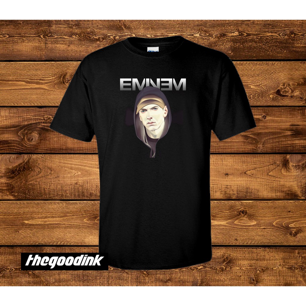 Kaos Eminem - Face - Original Gildan T-shirt DTG Print