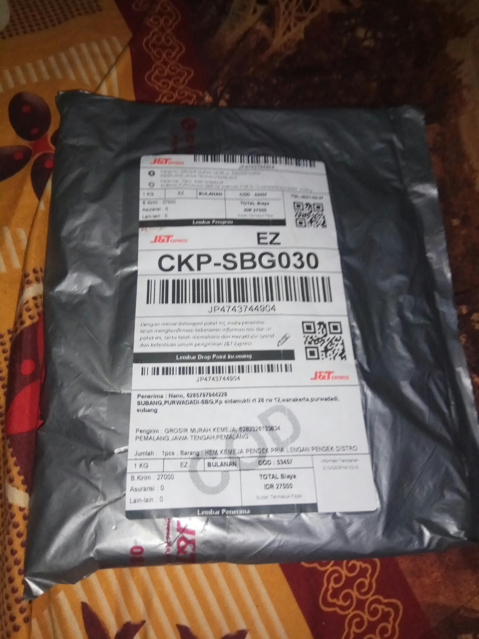 Hem Kemeja Pendek Pria Lengan Pendek Distro Pakaian Pria Casual Batik Polos Kerja Kantor Surfing