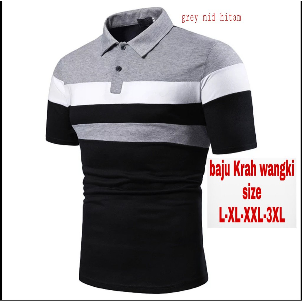 TC87 3 WARNA/ZERO SIZE L-XL-XXL-3XL/KAOS PRIA LENGAN PENDEK KRAH WANGKI