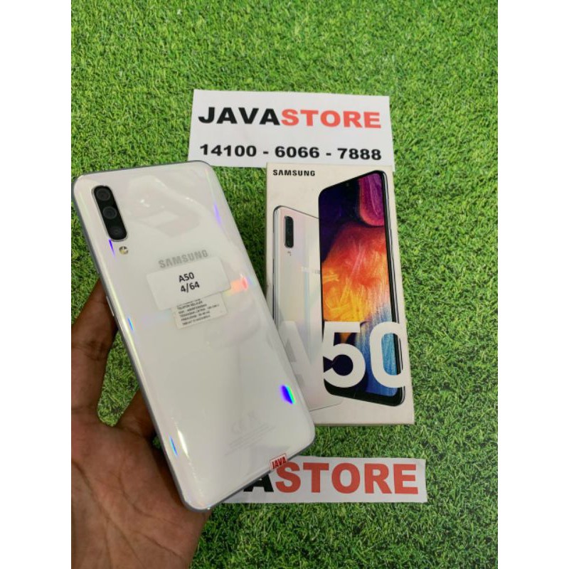 SAMSUNG GALAXY A50 4/64 FULLSET GARANSI RESMI SEIN SECOND