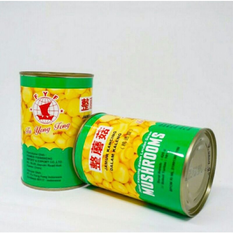 

FYF JAMUR KANCING KALENG / CHAMPIGNONS MUSHROOM - FU YONG FONG - 425 GR