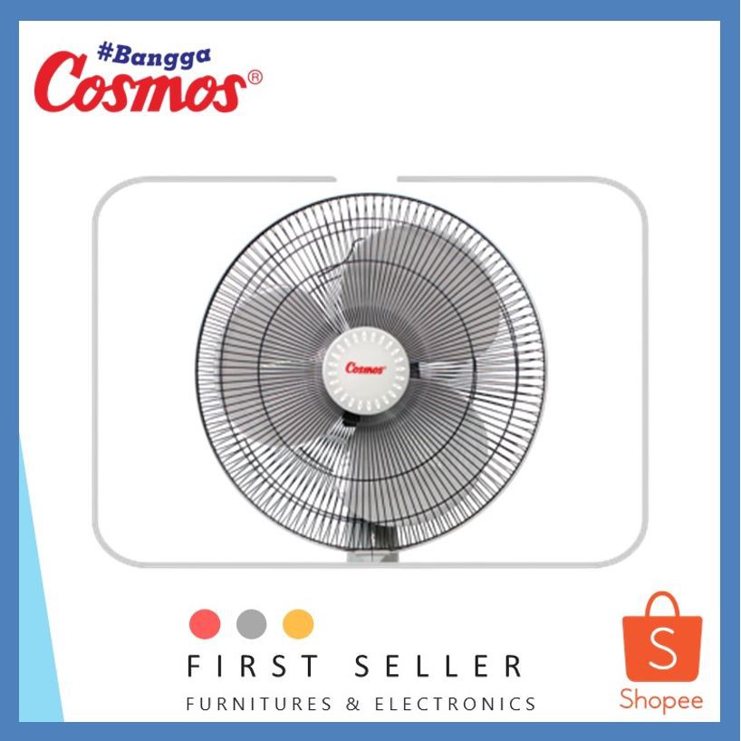 KIPAS ANGIN STAND + DESK FAN / MEJA + BERDIRI 2 IN 1 COSMOS TWINO 16-SN / 16SN / 16 SN ORIGINAL 100%