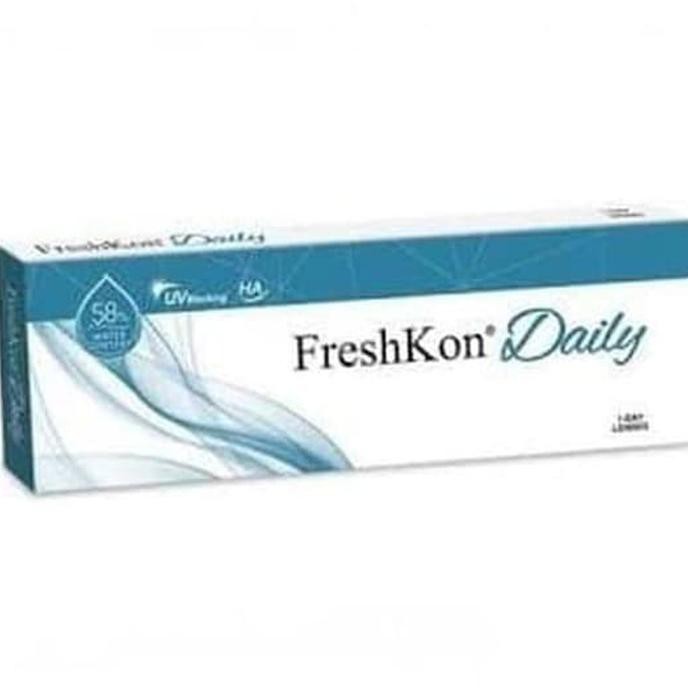 

50Ntrwx Freshkon Clear Daily 5 Piece Softlens Bening 02Xrtx05