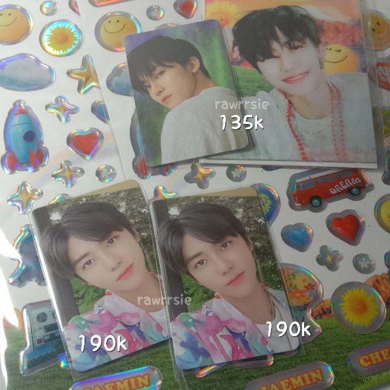pc photocard jaemin md epoxy hf hello future