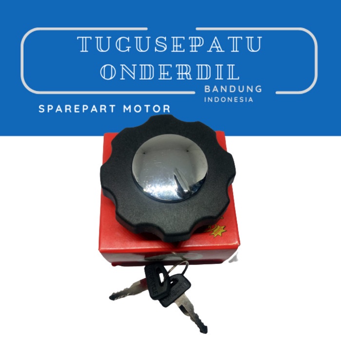 Tutup Tangki Tengki Tank Tang Bensin Honda CB100 CB 100 Win Hitam