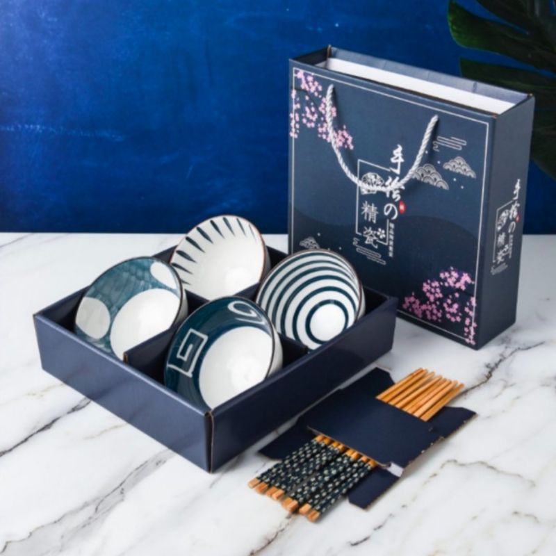 Ceramic Bowl Set Japanese